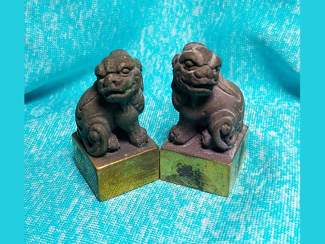 獅子鈕方章